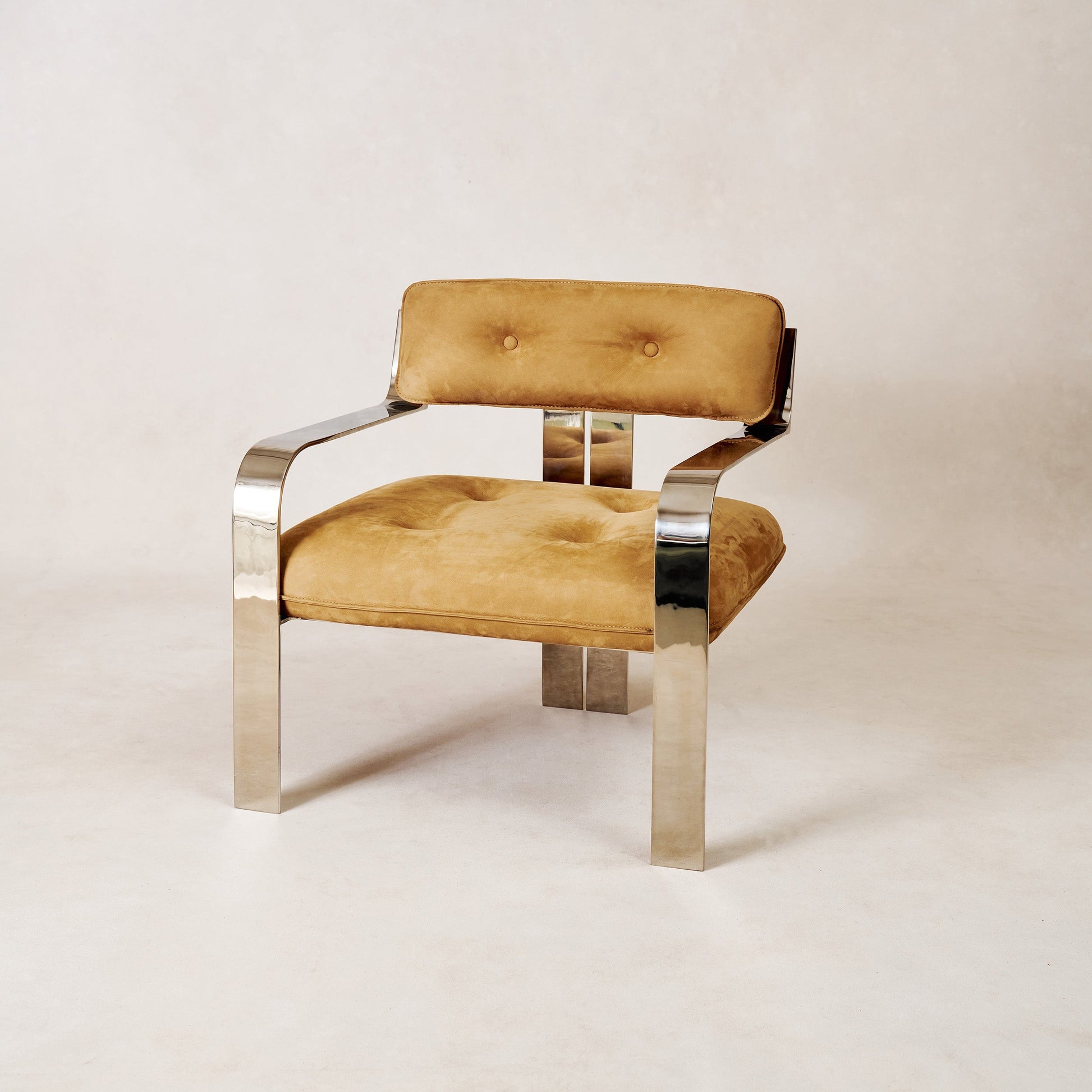 Chaise n°1 - Nubuck Camel