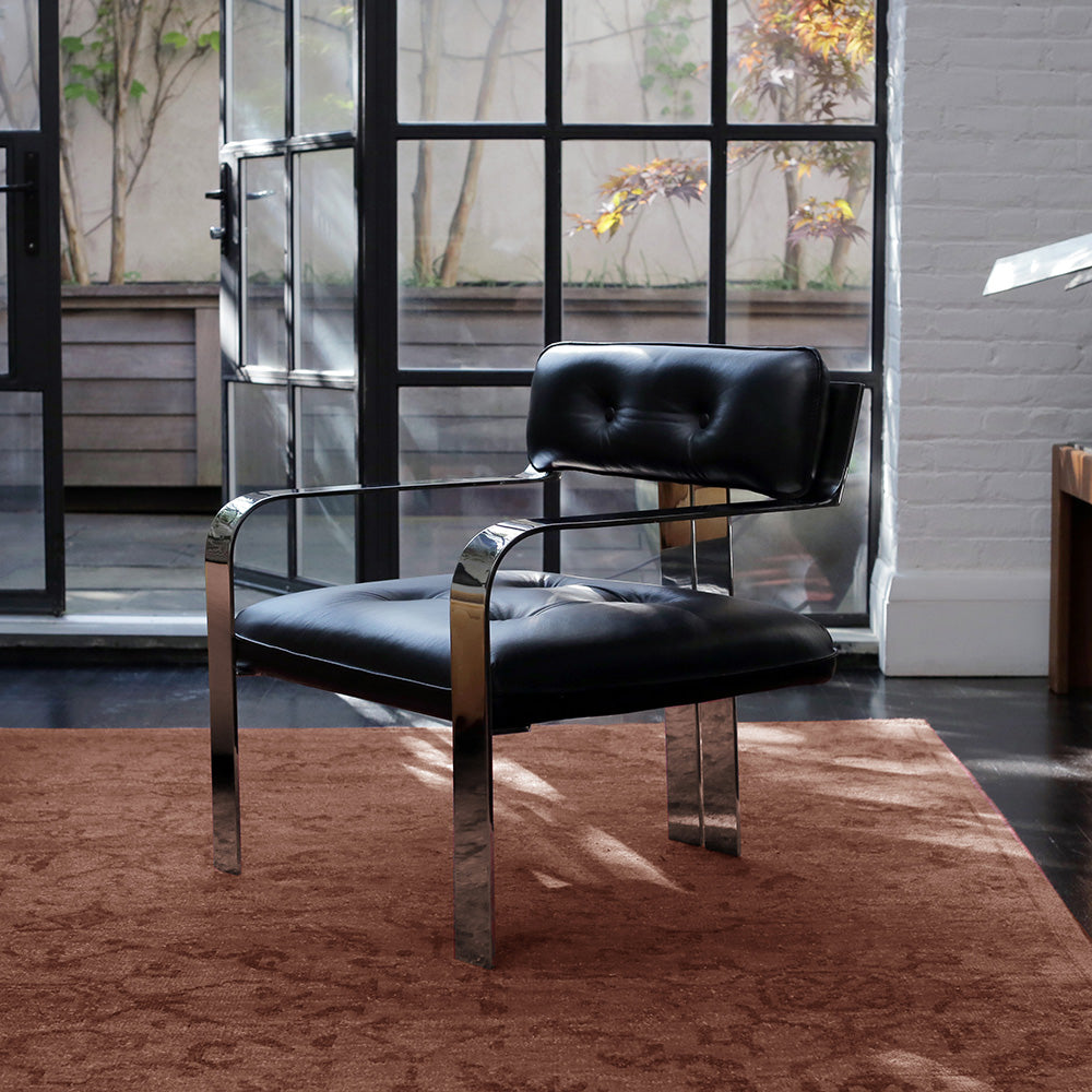 Chaise n°1 - Cuir noir